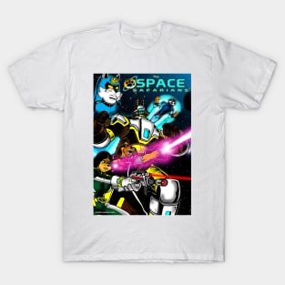 The Space Safarians Team Action T-Shirt